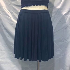 Hollister navy mini skirt